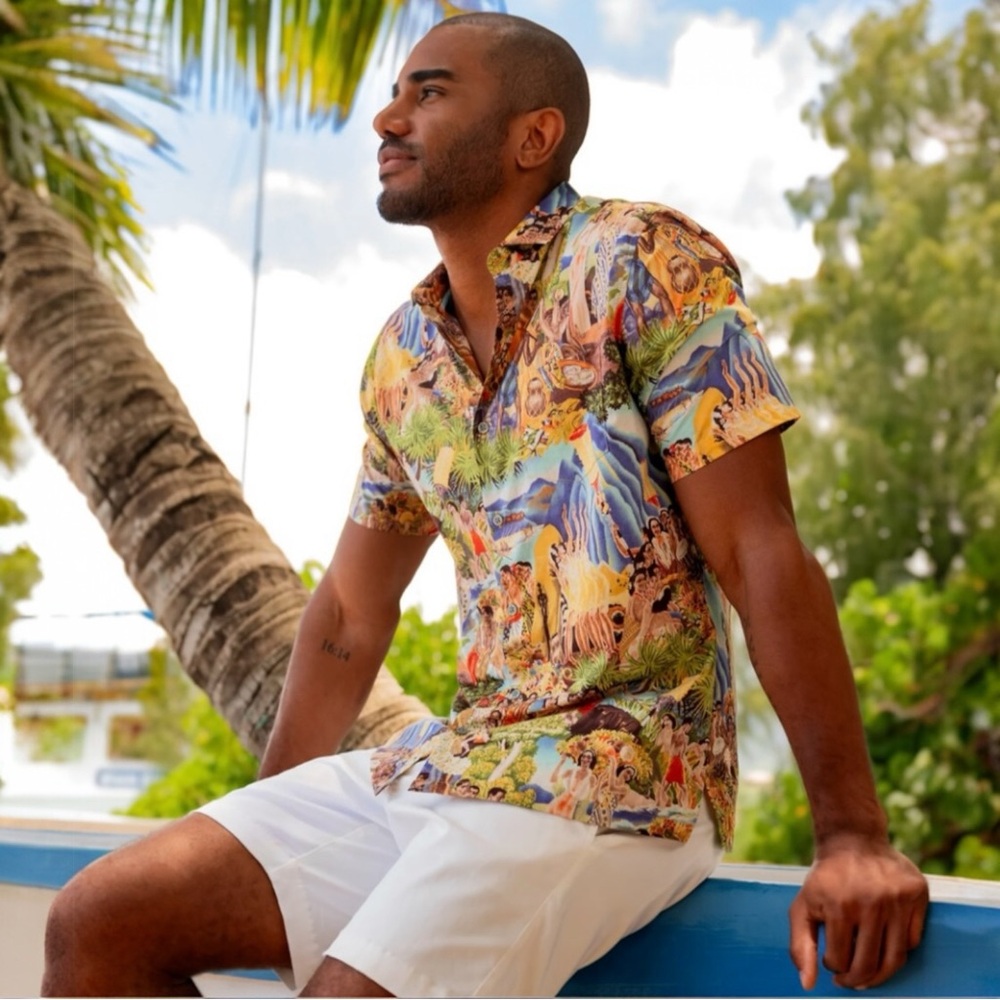 TORI RICHARD FESTIVALOHA Hawaiian
Shirt Medium